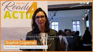 Interview de Sophie Caperan, Directrice des Ressources Humaines chez ACTIA à l'occasion de notre événement « Ready4ACTIA » à Toulouse