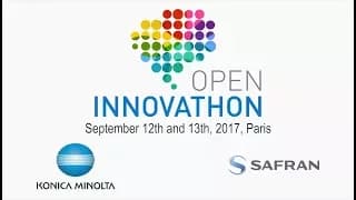 First Open-Innovathon organized by Safran and Konica Minolta
Tis event brought together 48 employees from the two companies,